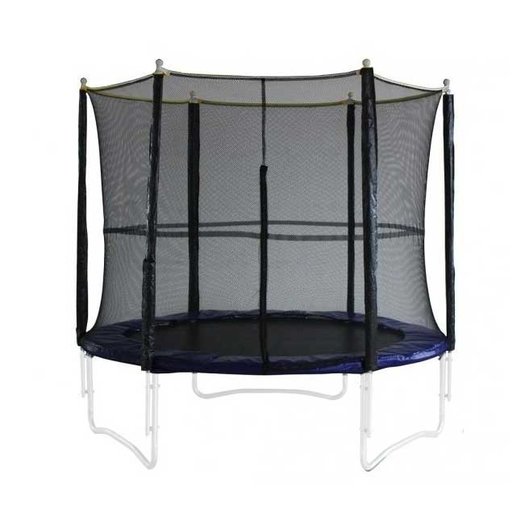 Universeel veiligheidsnet 396 cm voor trampoline met 4 poten - Rainbow en Outdoor