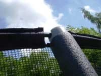 Universeel foam voor palen trampoline veiligheidsnet 