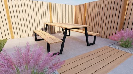 Picknicktafel Douglas Model A