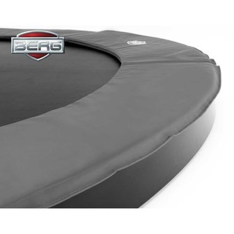 Berg Flatground Champion trampoline rand 380 cm zwart