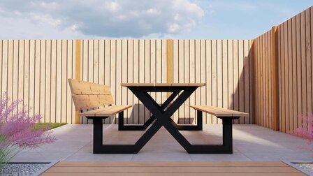 Picknicktafel Douglas Model V