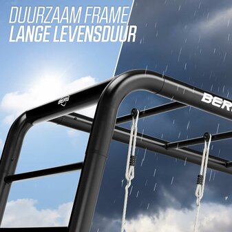 BERG PlayBase Extra Large Frame (1 x trap en 1 x rekstok)