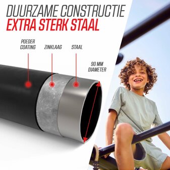 BERG PlayBase Extra Large Frame (1 x trap en 1 x rekstok)