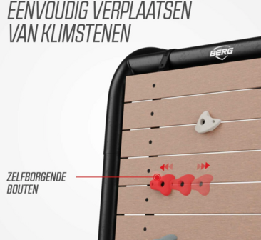 PlayBase Klimmuur Bamboe