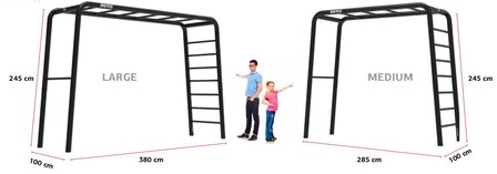 BERG PlayBase Medium Frame TL Duo Swing set