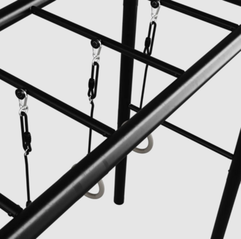 BERG PlayBase Medium TL met bokszak en klimnet