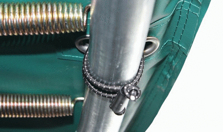 Max Jump randkussen HD 430 cm grijs