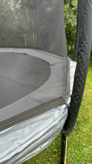  Berg Elite 330cm met Deluxe safetynet Grijs - EX Showmodel