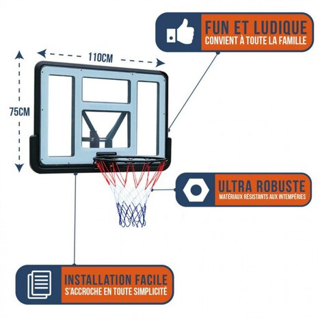 Basketbal Board Topshot Dribble - B-keus