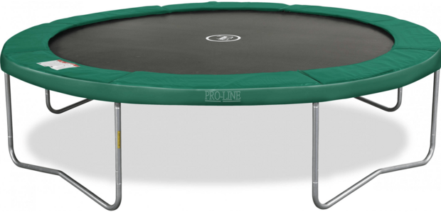 Avyna Proline trampoline rand 380 cm groen