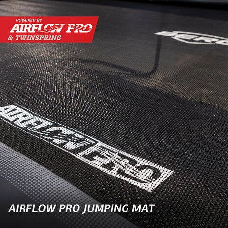 Berg Springmat 380 cm Twinspring Airflow PRO voor Berg Champion en Elite