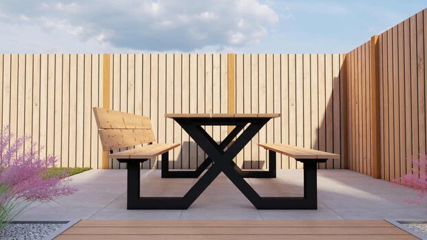 Picknicktafel Douglas Model V