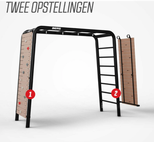 PlayBase Klimmuur Bamboe