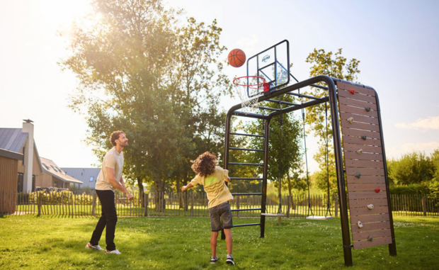 PlayBase Klimmuur Bamboe