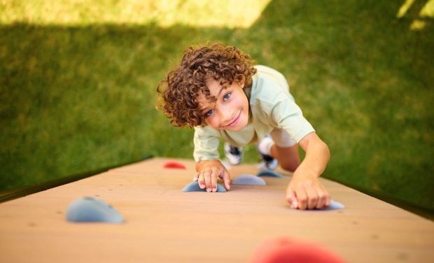 PlayBase Klimmuur Bamboe