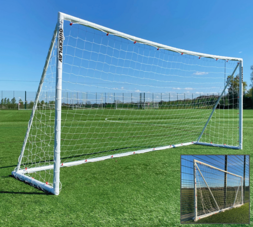 Q-FOLD Opvouwbaar PVC kunststof voetbaldoel 180x120 cm