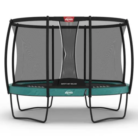 BERG Champion Regular 430 cm Groen inclusief Safety Net Deluxe