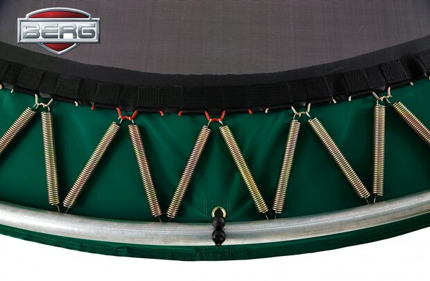  Berg Elite 330cm met Deluxe safetynet Grijs
