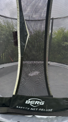  Berg Elite 330cm met Deluxe safetynet Grijs - EX Showmodel