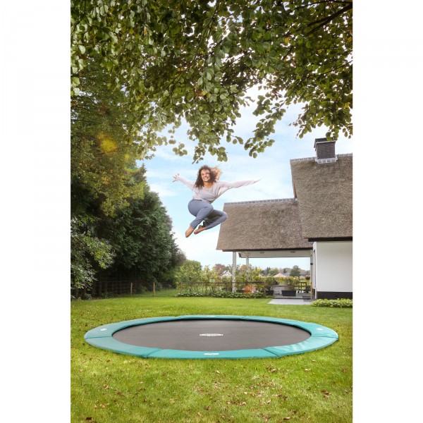 Champion Inground randkussen in groen voor Berg trampolines 380 cm cm - Rainbow Trampolines en Outdoor