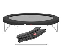 Berg Favorit trampoline rand 380 cm grijs Berg Favorit trampoline rand 380 cm grijs