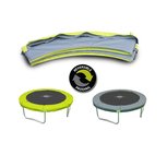 EXIT beschermrand Twist trampoline Ø 427cm - groen/grijs - GEBRUIKT EXIT beschermrand Twist trampoline Ø 427cm - groen/grijs - GEBRUIKT