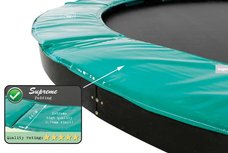 Exit Supreme groundlevel randkussen 427 cm groen Exit Supreme groundlevel randkussen 427 cm groen