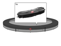 Berg Favorit inground trampoline rand 380 cm grijs Berg Favorit inground trampoline rand 380 cm grijs
