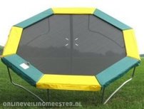Springmat Magic Circle achthoek 480cm Springmat Magic Circle achthoek 480cm