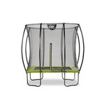 EXIT Silhouette rechthoekige trampoline met net - 214x305 cm limegroen EXIT Silhouette rechthoekige trampoline met net - 214x305 cm limegroen