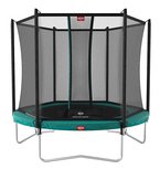 Berg Favorit 270cm groen met safetynet Comfort Berg Favorit 270cm groen met safetynet Comfort