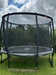  Berg Elite 330cm met Deluxe safetynet Grijs - EX Showmodel